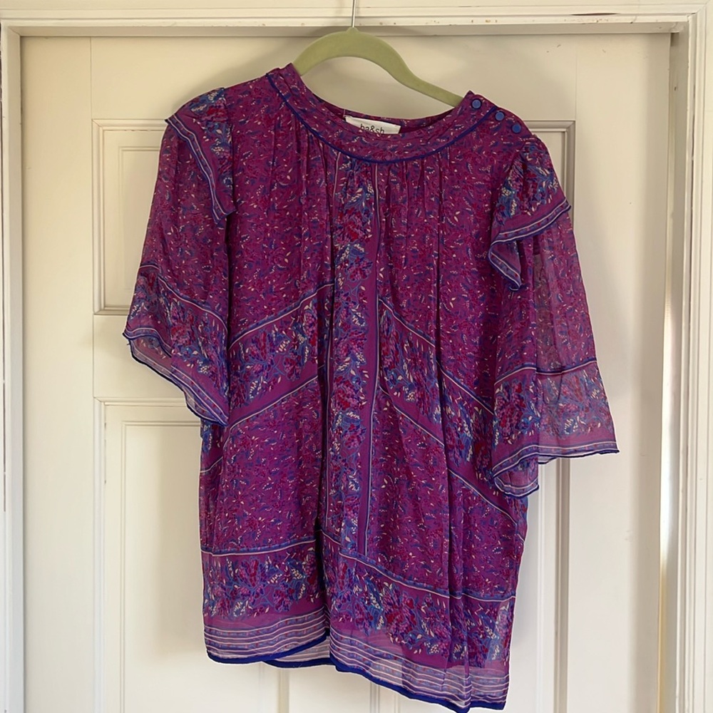 BA&SH purple Blouse